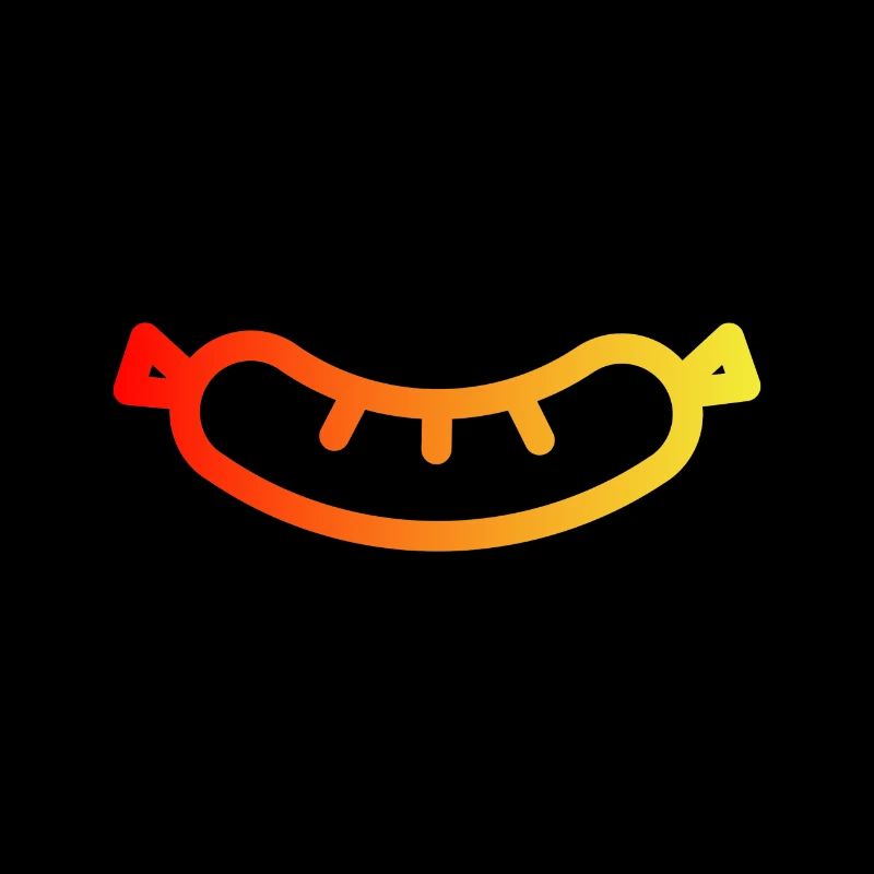 Bratwurst | Rote Wurst Imbiss Frankfurter Geschenk