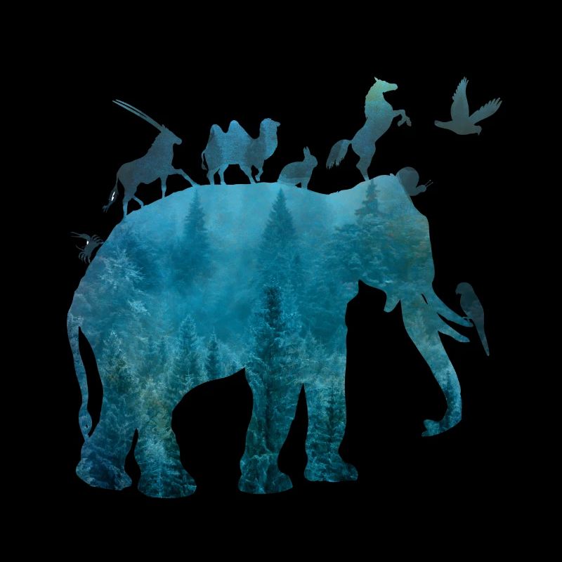 Ark with animals