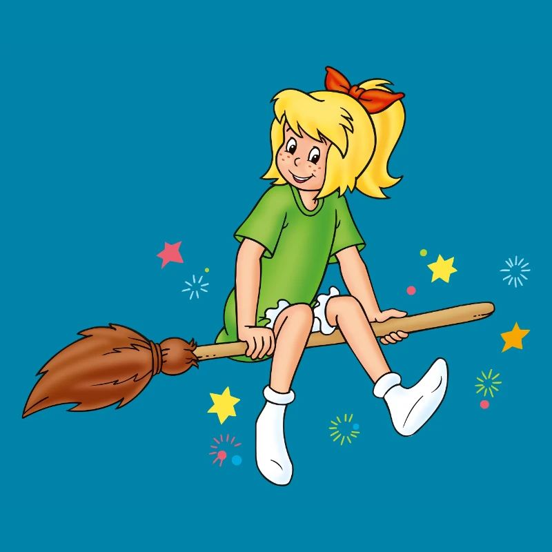 Bibi Blocksberg on mashed potatoes witch stars