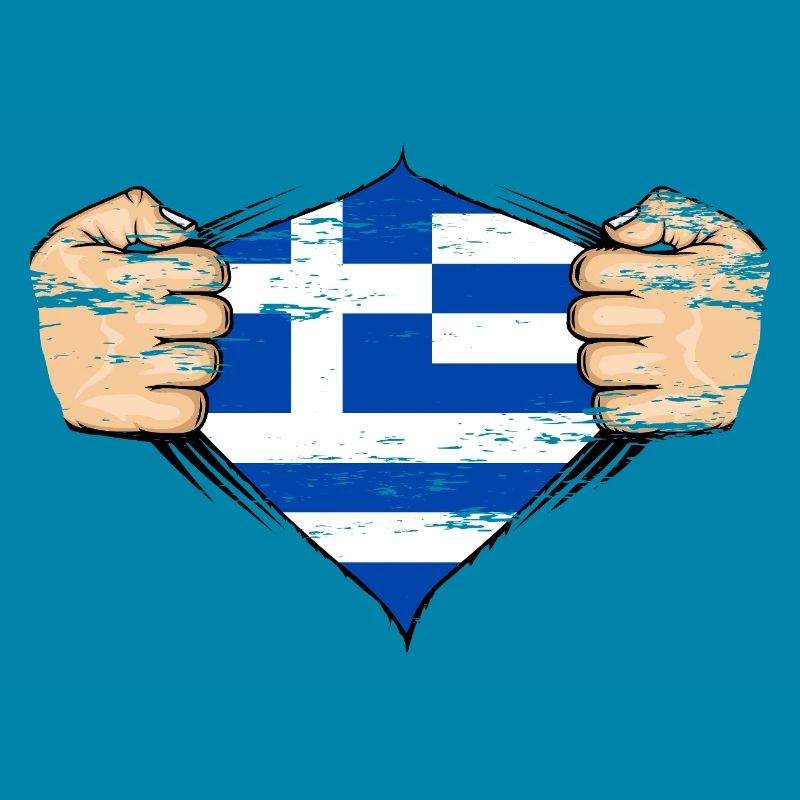 Drapeau de la Grèce utilisé