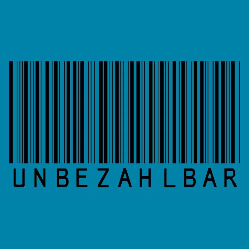 Barcode "Priceless" black
