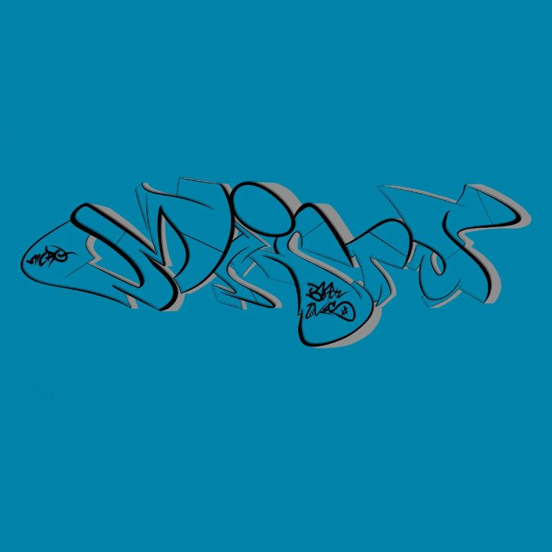 Black Lines Micro Graffiti