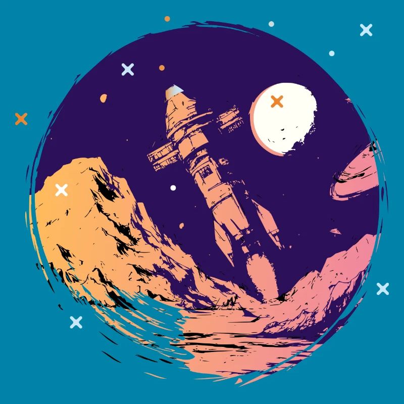 rocket space space school start Go space nerd