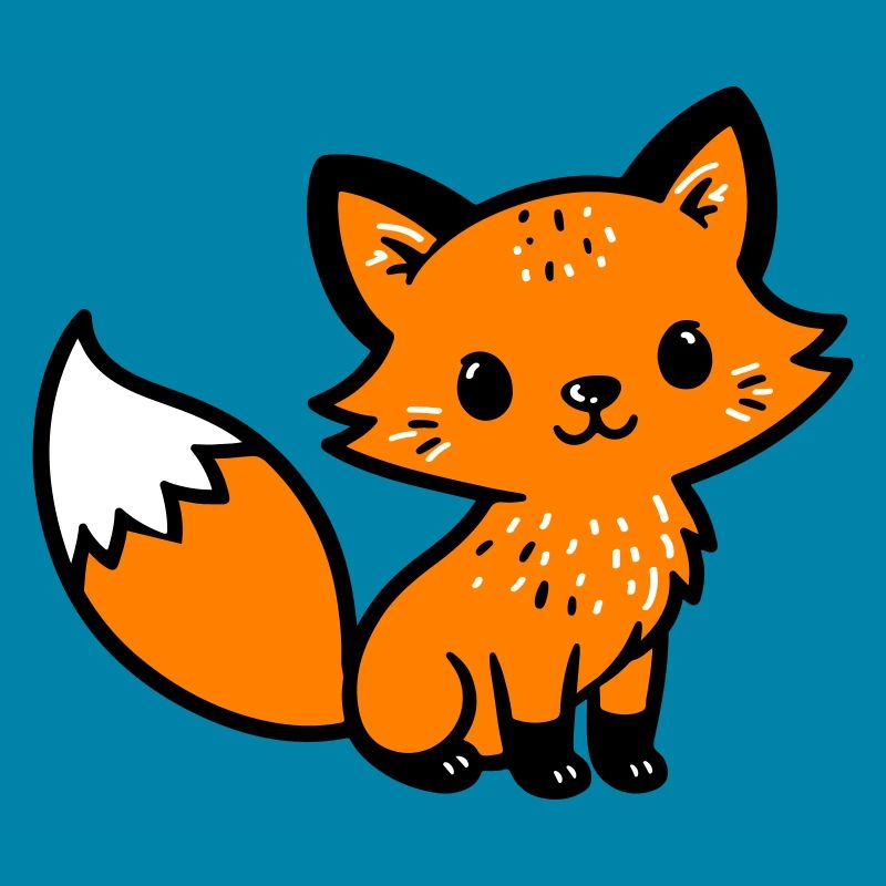 Fuchs Niedlich Comic