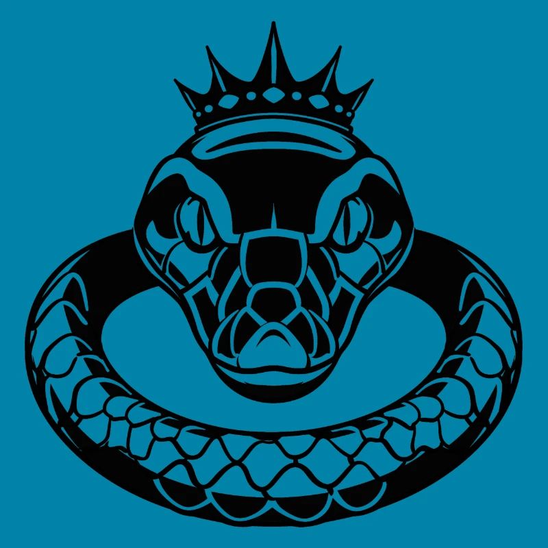 Eleganz der königlichen Python