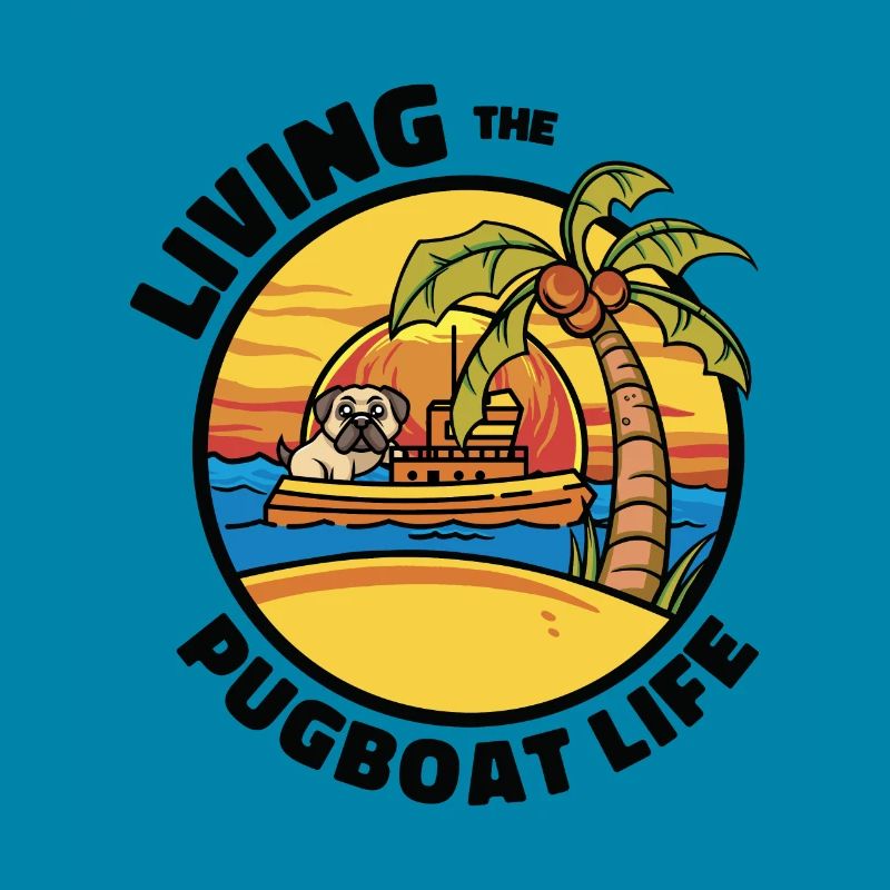 Schlepper Mopsboot Leben Segeln Mops Eigner Boot