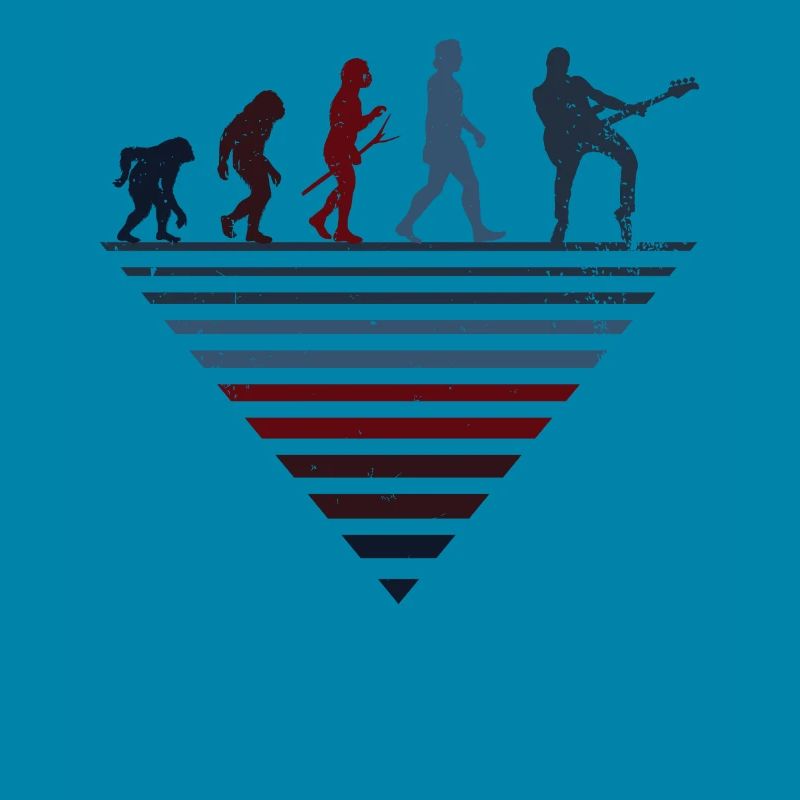 Human Evolution - Guitare basse vintage