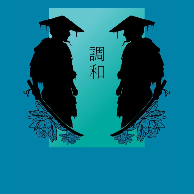 Samurai Duel Mirroring Combat Aesthetics