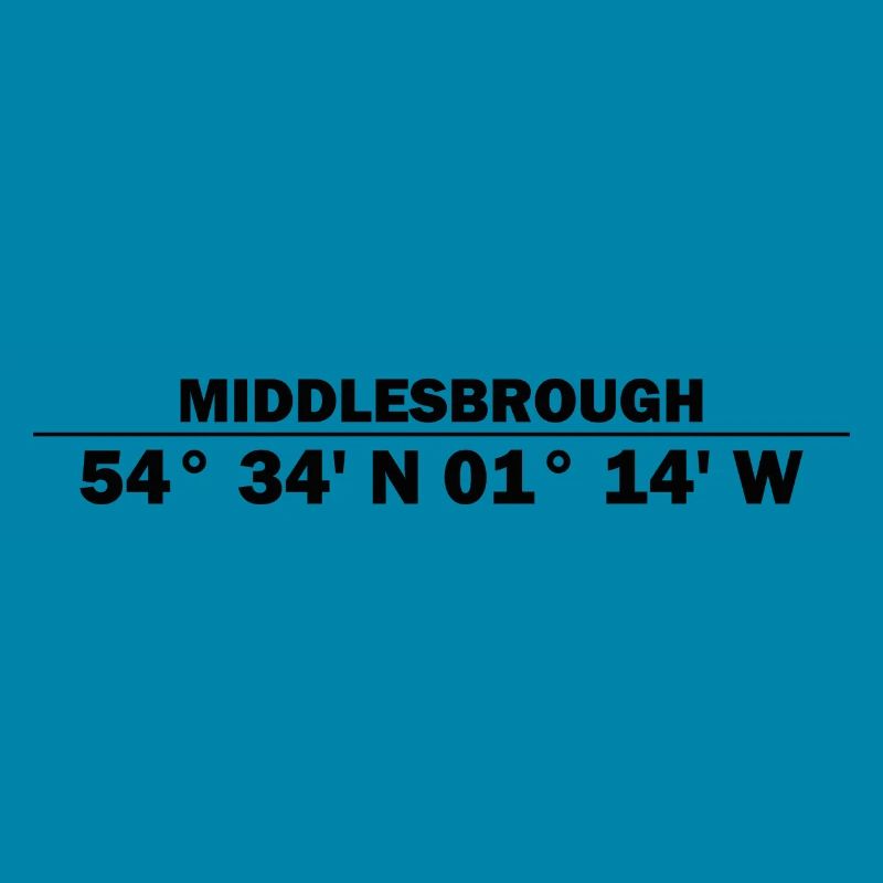 Coordonnées de Middlesbrough