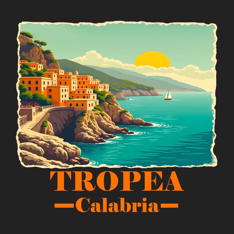 Tropea Kalabrien orange