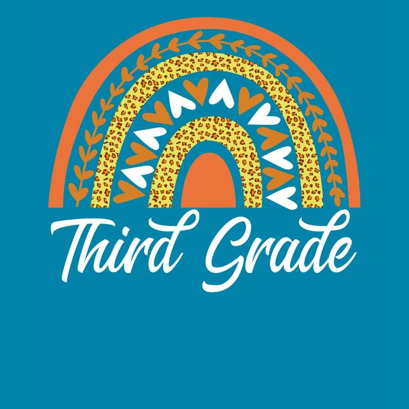 Leopard Rainbow Design Third Class For