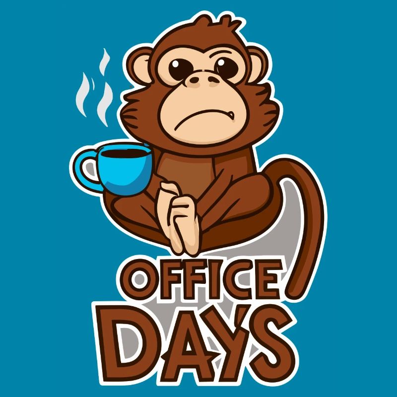 Grumpy Monkey Office-Days Geschenk