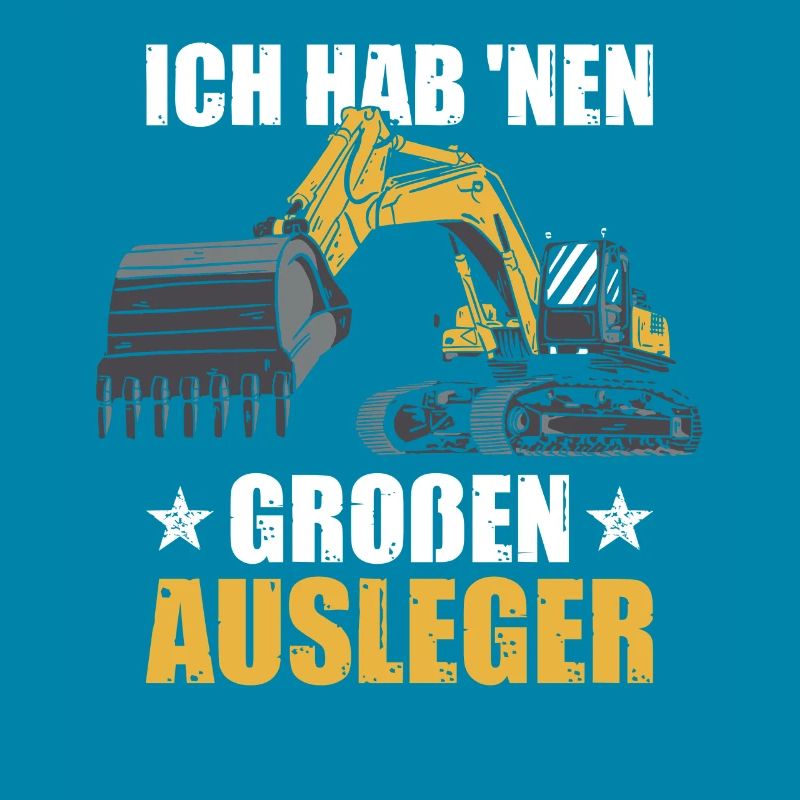 Ausleger Baggerführer Bagger Baggerfahrer