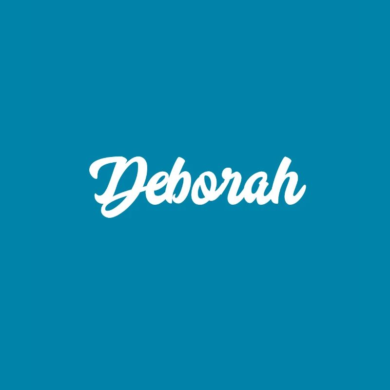 Deborah Custom Text Geburtstagsname