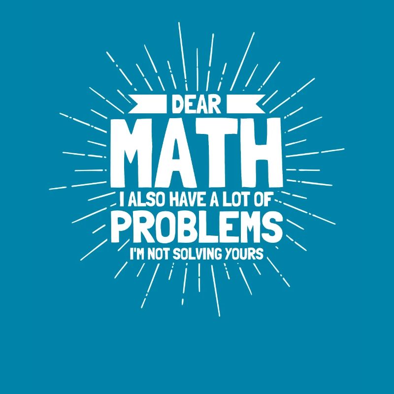 Math Mathématiques Sciences Math Cadeau