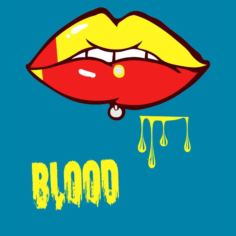piercing & blod