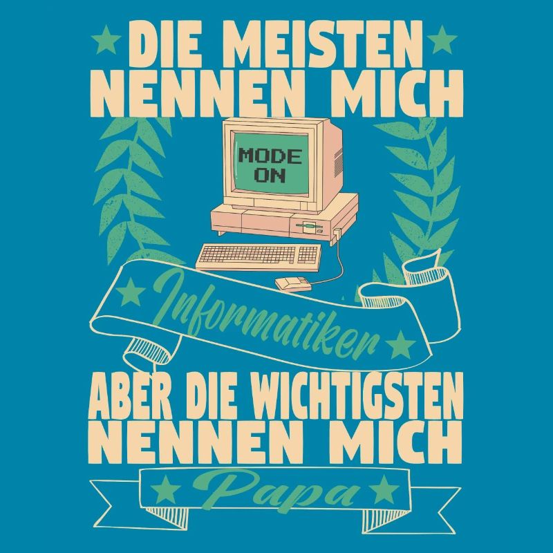 Informatik Computer Programmierer Entwickler Vater
