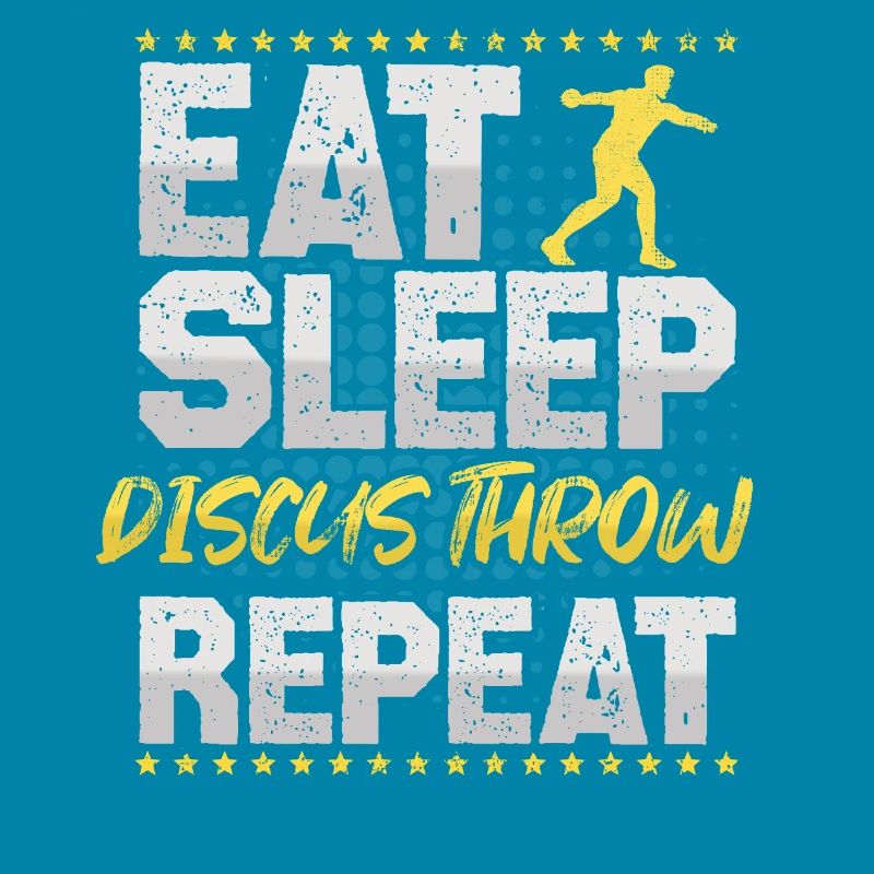 Diskus werfen Eat Sleep Repeat Diskus Diskus