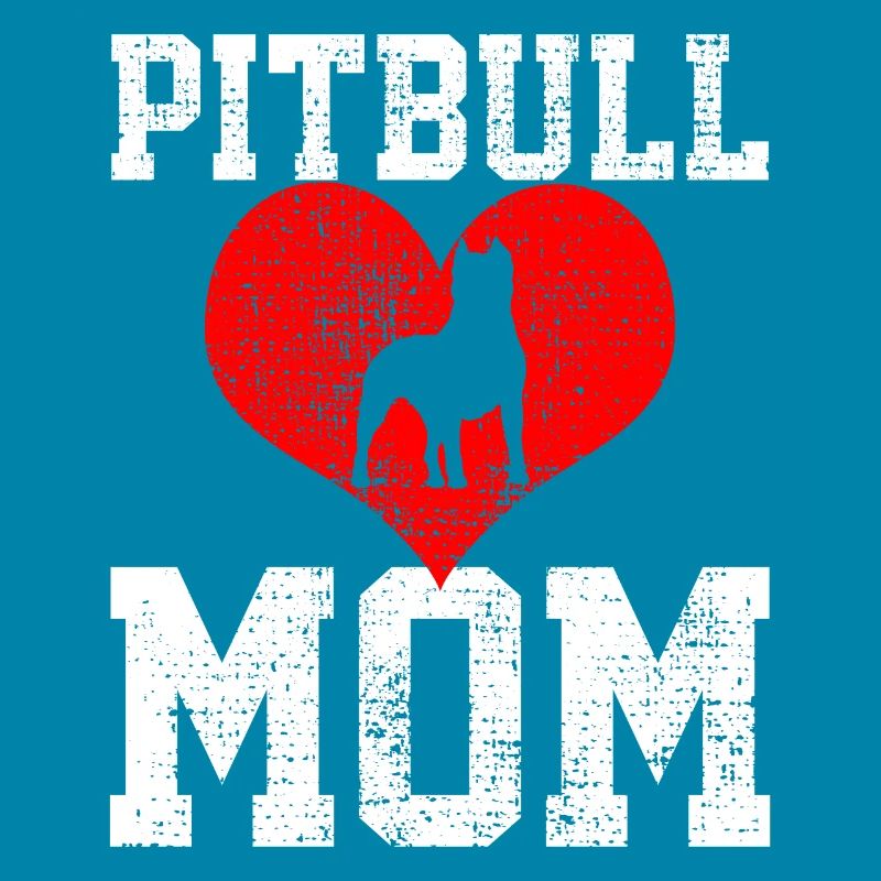 Maman Pitbull Amour Maman Unique