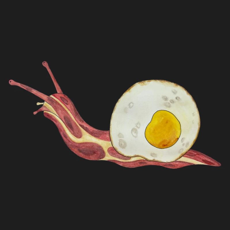 Bacon Roll Bacon and egg Fried Egg