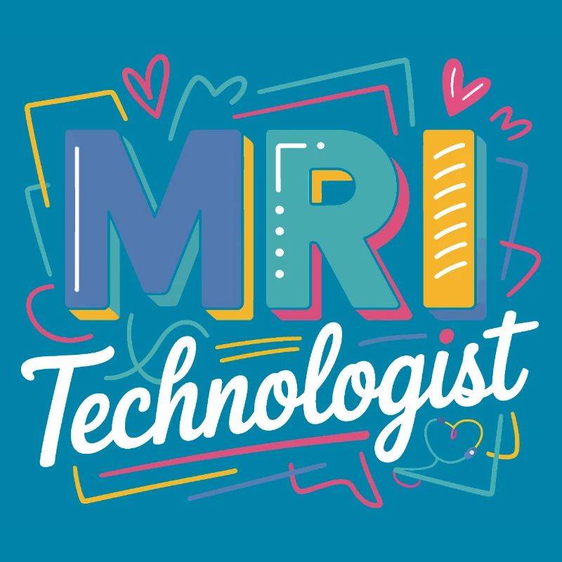 Explosion des couleurs du technologue IRM