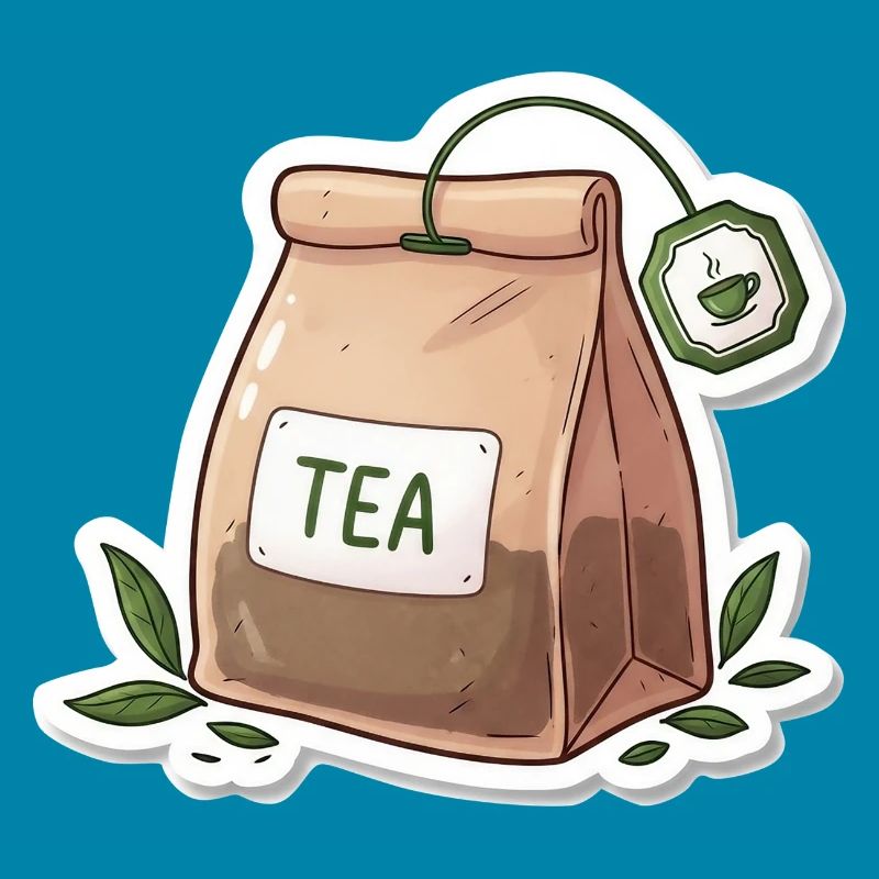 Teebeutel Illustration