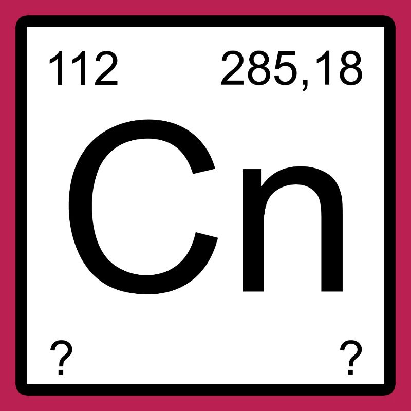 Copernicium Element Block Tee