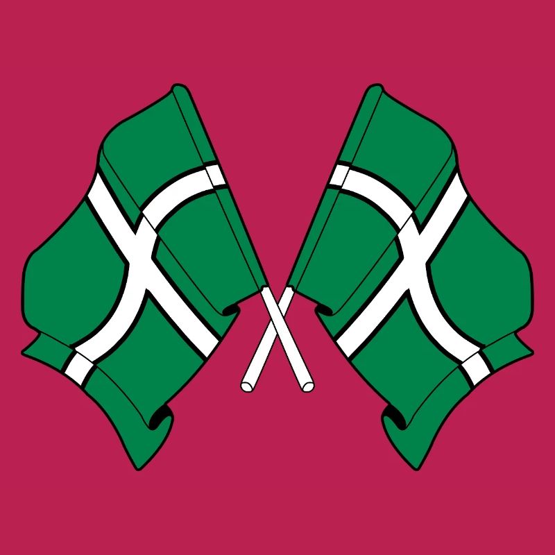 Devon Crossed Flags
