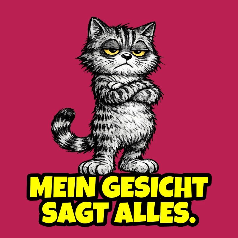 Mon visage en dit long. – Chef Chat (Grumpy)