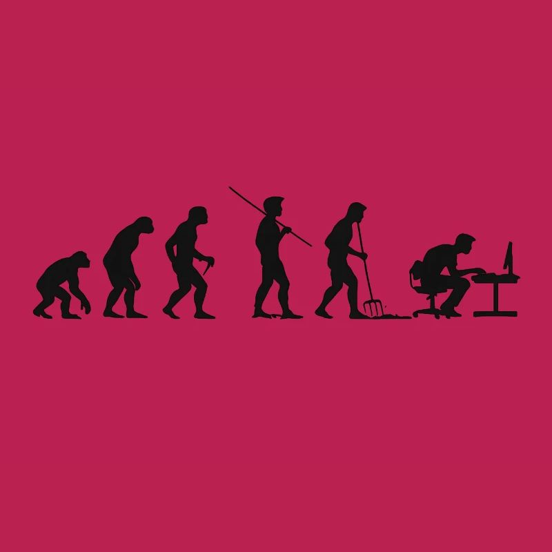 Programmierer Computerfreak Evolution