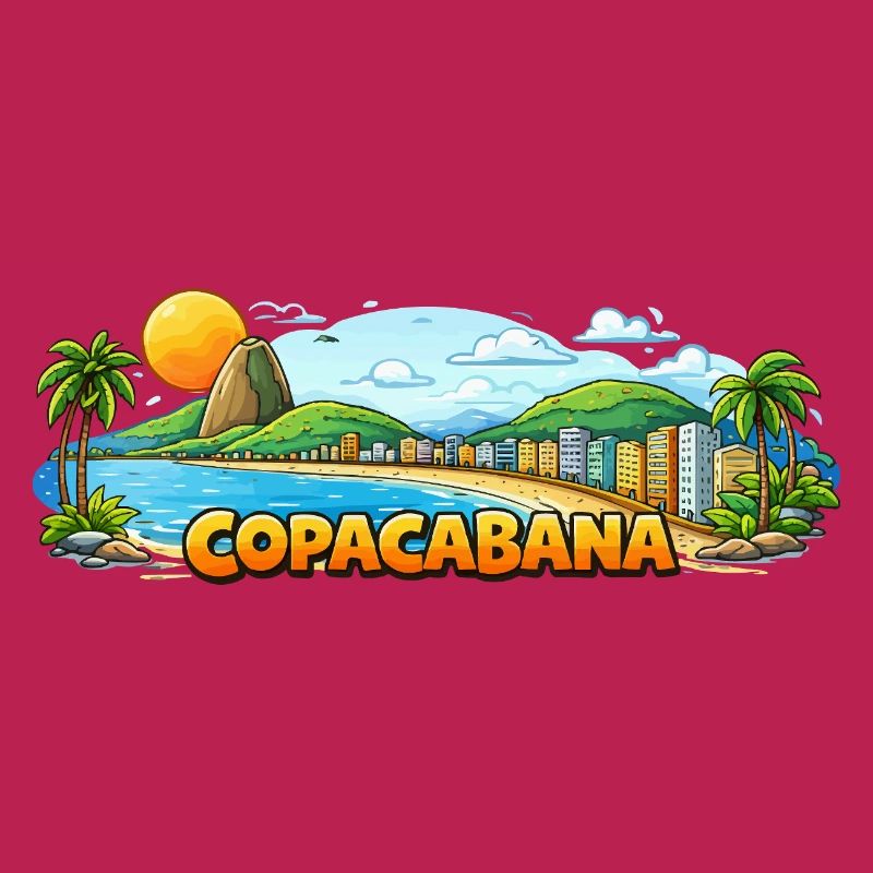 Copacabana Strandpanorama
