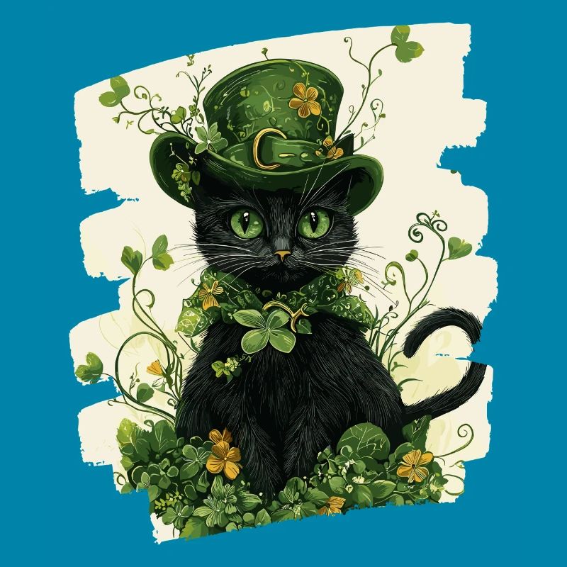 Chat de la Saint-Patrick