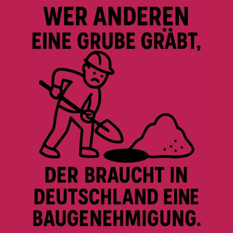 Digging a pit