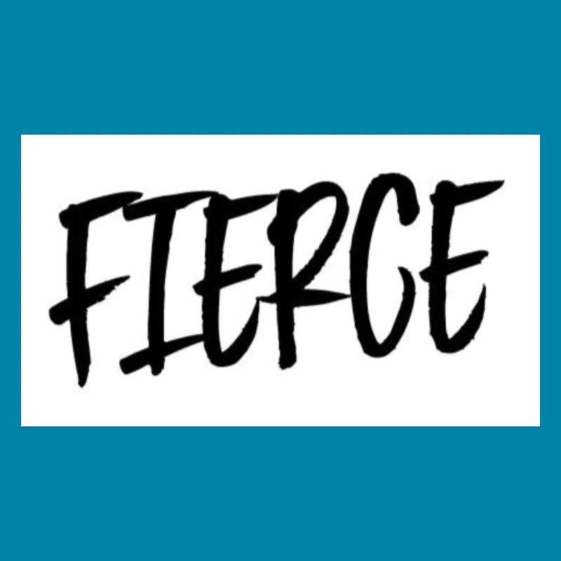 Fierce printed logo