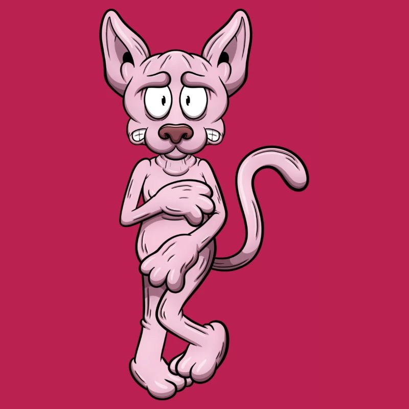 Chat Sphynx nu