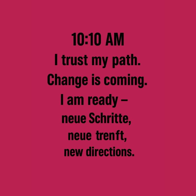 10:10 – Trust the Path