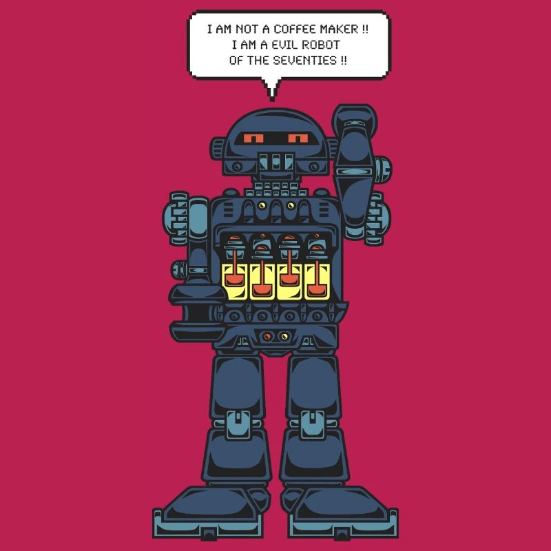 Battery-powered robot