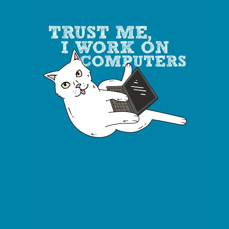 Computer Katze Programmierer