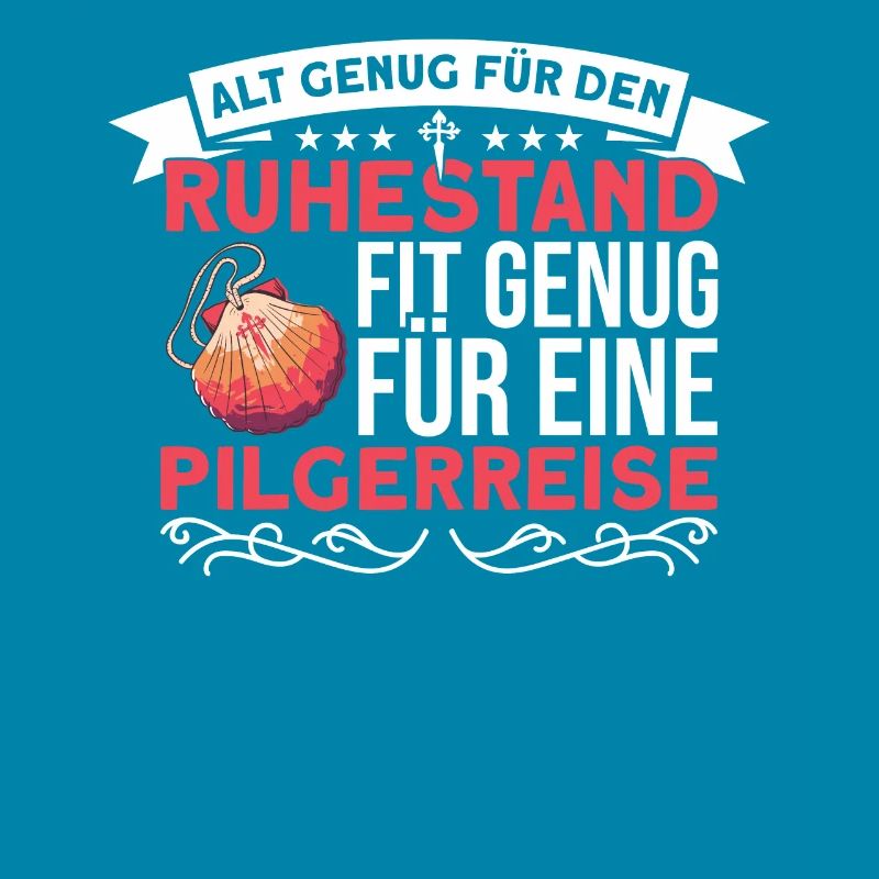 Pilger Jakobsweg Ruhestand Geschenk