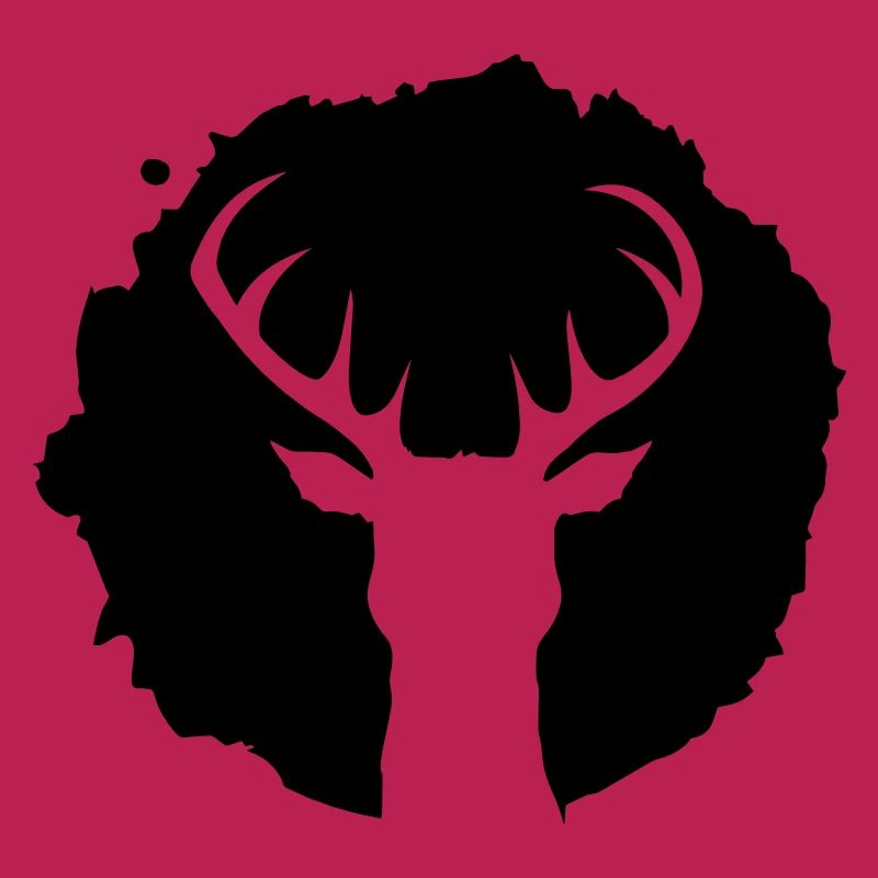 Un cerf Patch Graffiti