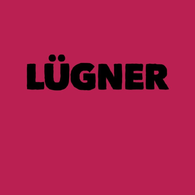 vor dir steht ein Lügner