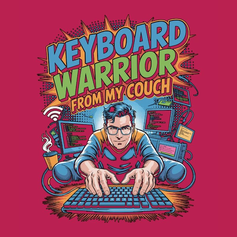 Remote Developer Keyboard Warrior Remote Coder