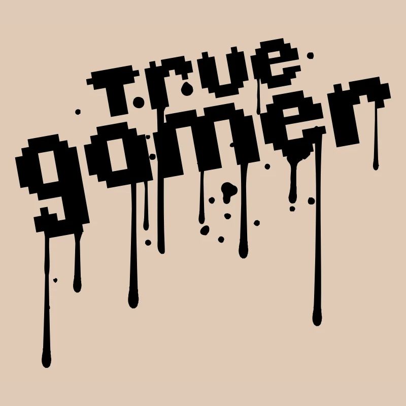 pixel true gamer 8 bit retro old font text blood d