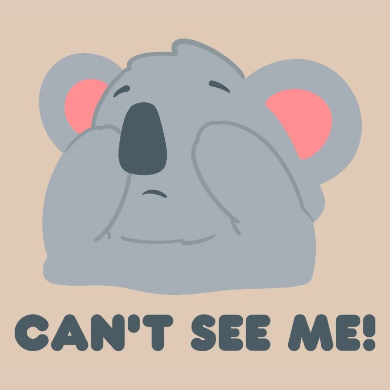 Koala Design "CAN´T SEE ME"