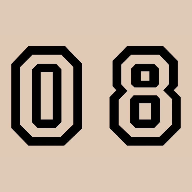 Nummer - 08 - null acht