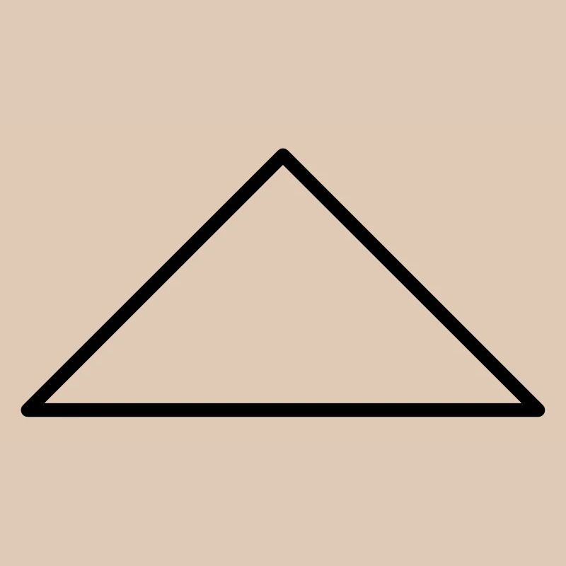 Math symbol - equilateral triangle