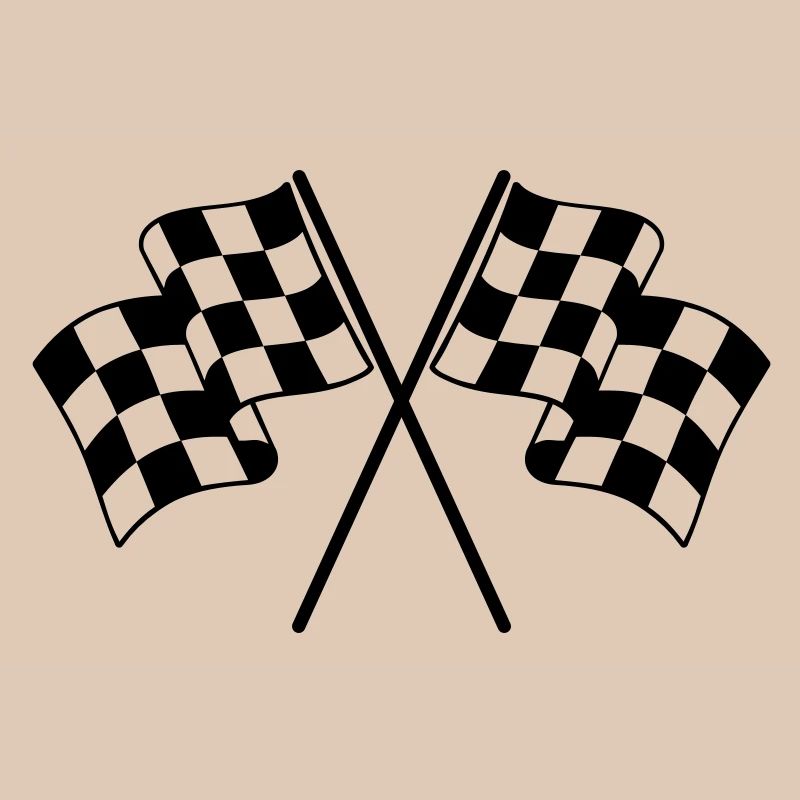 Drapeaux à Damier