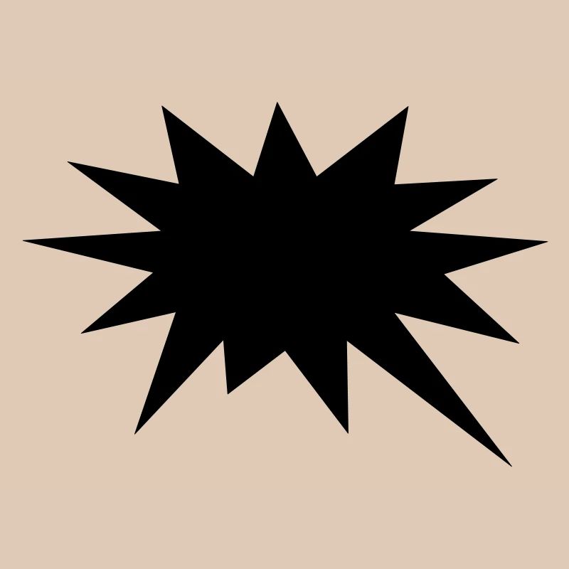 Sprechblase, Comic Blase, Dein Text, Comics Stern