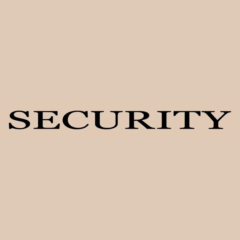 security Sicherheitsdienst