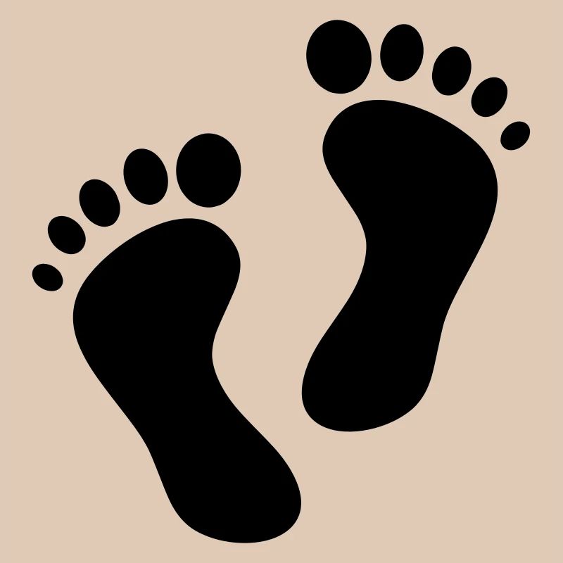 Bébé pieds empreinte de bébé enceinte grossesse